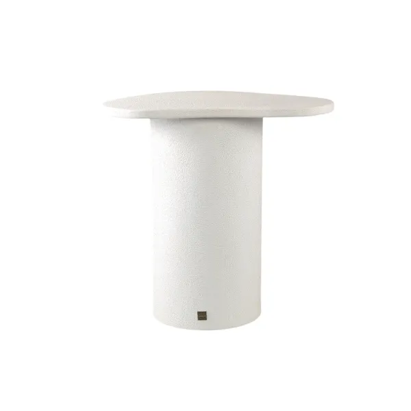 PTMD Bijzettafel Organisch wit M